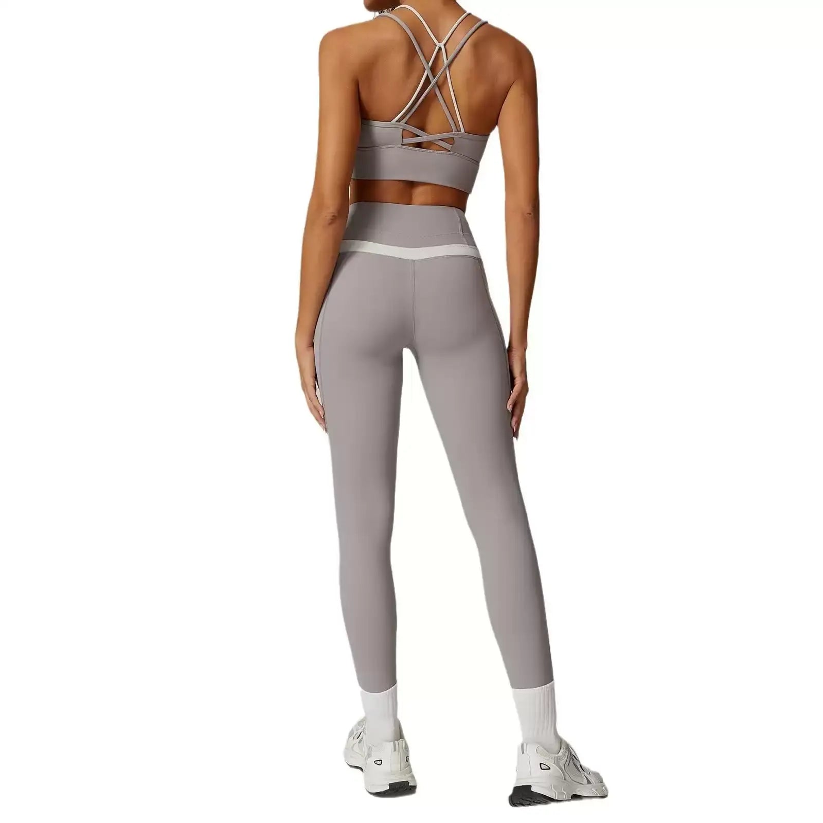 Contour Flex Two-Tone Leggings