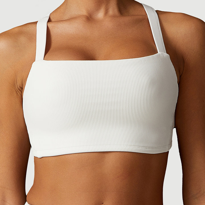 Sculpting Square-Neck Performance Bra