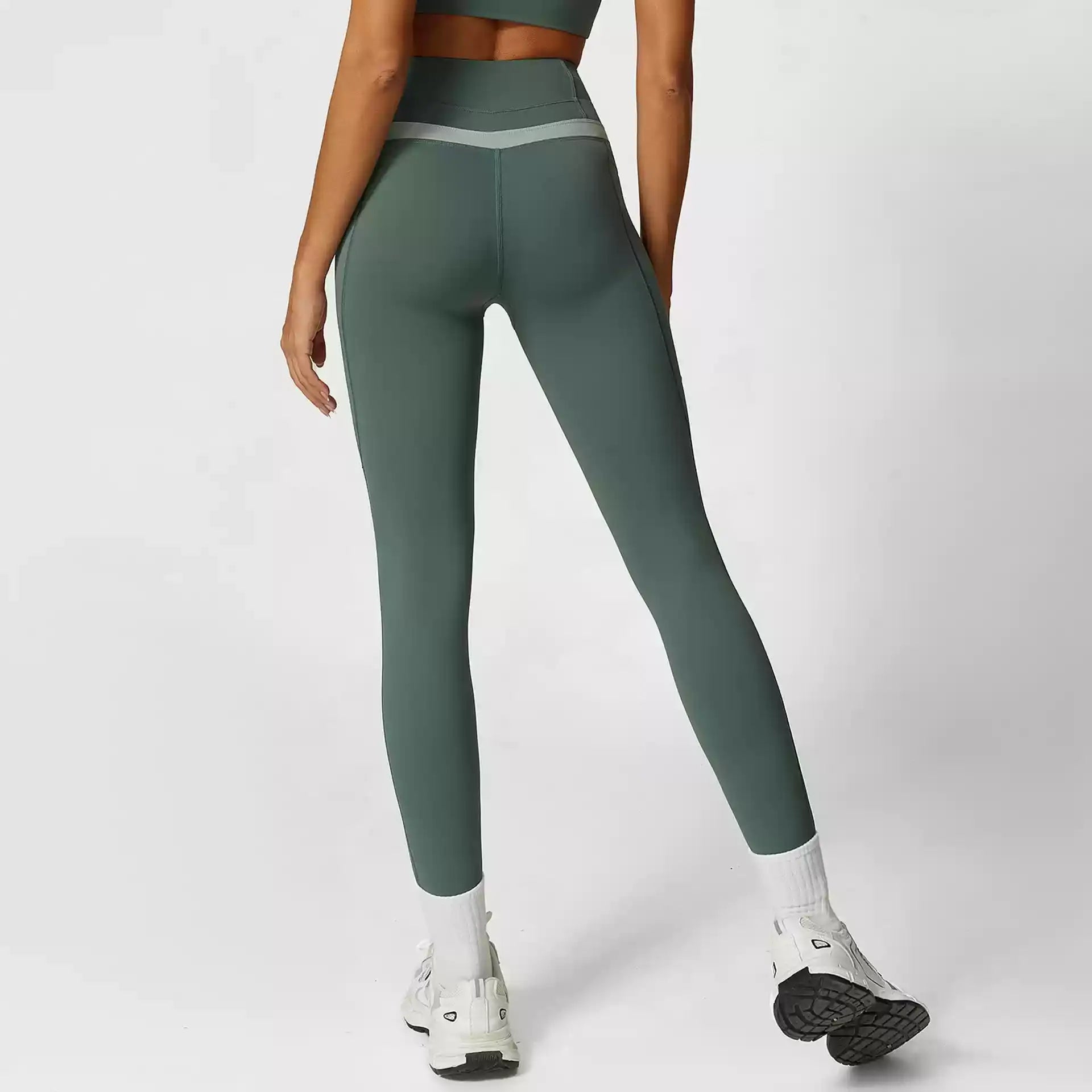 Contour Flex Two-Tone Leggings