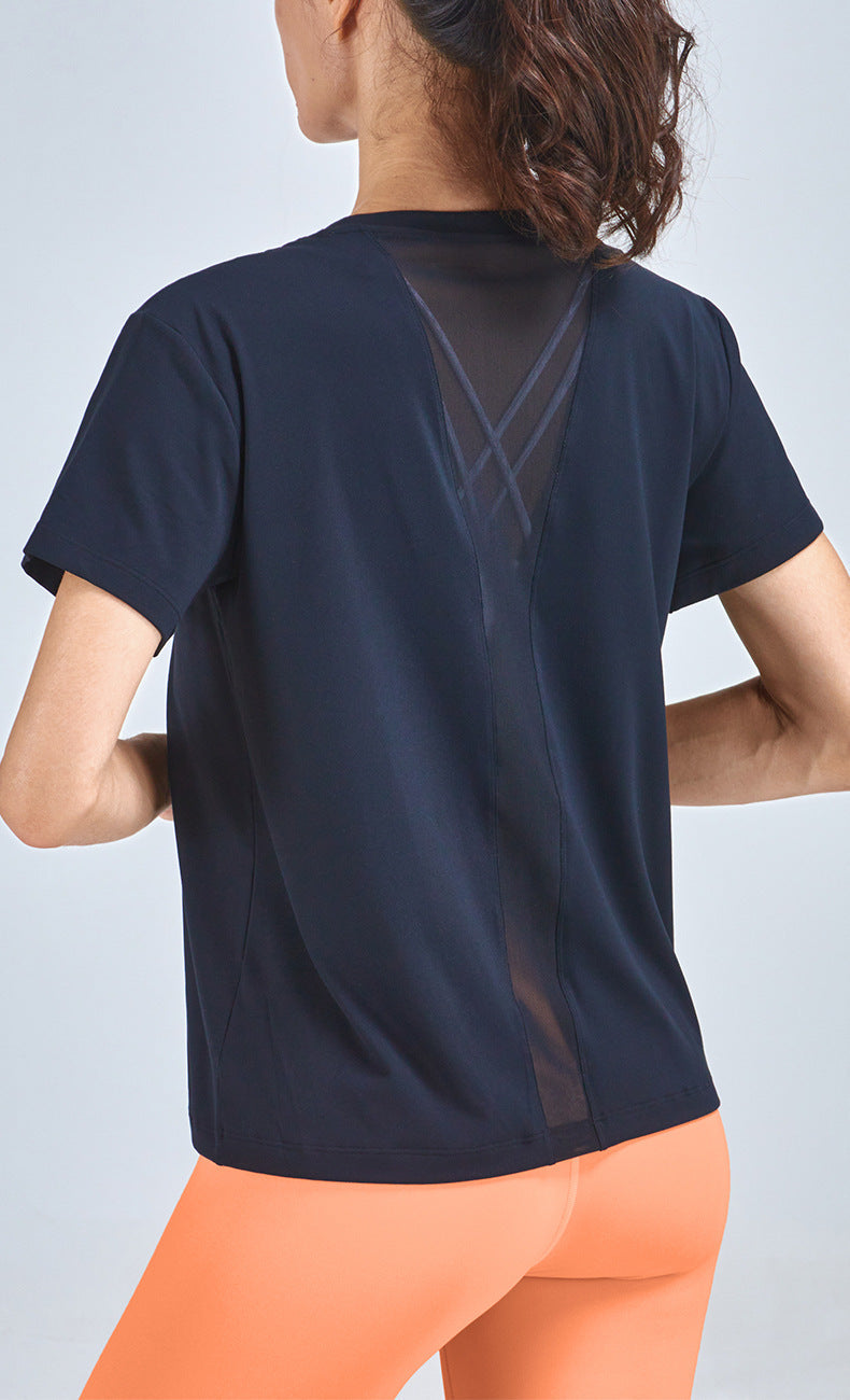 Dawn Lightweight Performance Tee – Breathable Short Sleeve with Back Vent Detail