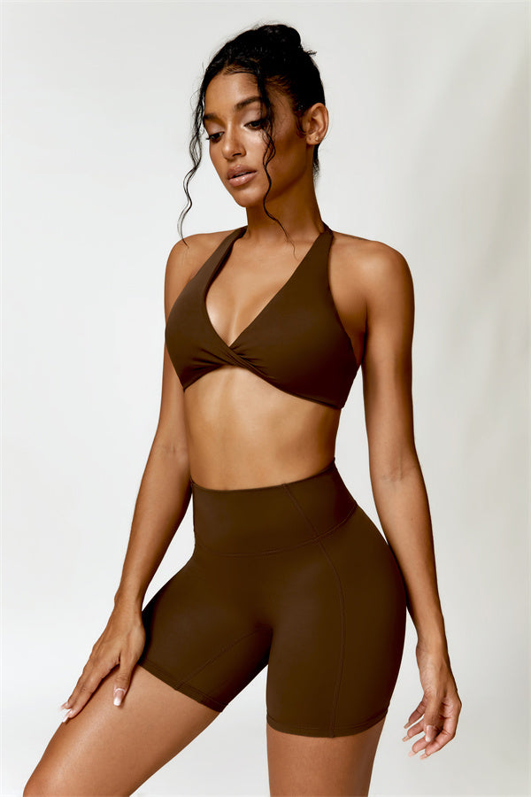 Evie Eden Sports Bra Shorts 2-Piece Set