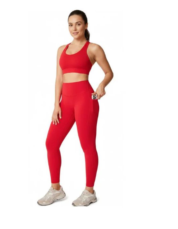 No Front Seam High Waisted Workout Leggings for Women – Buttery Soft Yoga Pants, Gym Athletic Tights