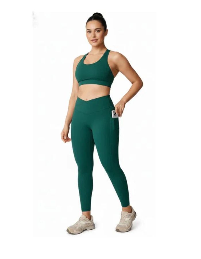 No Front Seam High Waisted Workout Leggings for Women – Buttery Soft Yoga Pants, Gym Athletic Tights