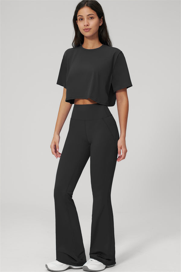 The Bold T-shirt Flared Leggings 2-Piece Set