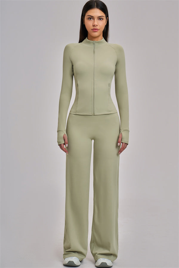 The Swoon Jacket Flared Leggings 2-Piece Set