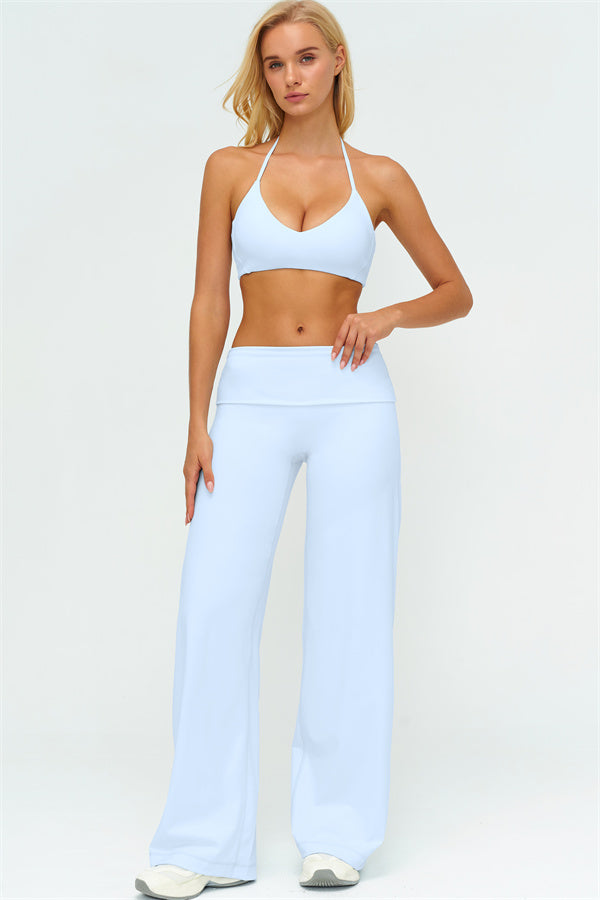 The Twirl Sports Bra Straight Leg Pants 2-Piece Set