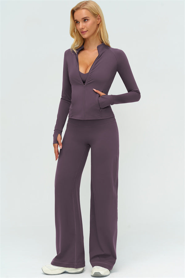 The Radiance Pure Zip Jacket