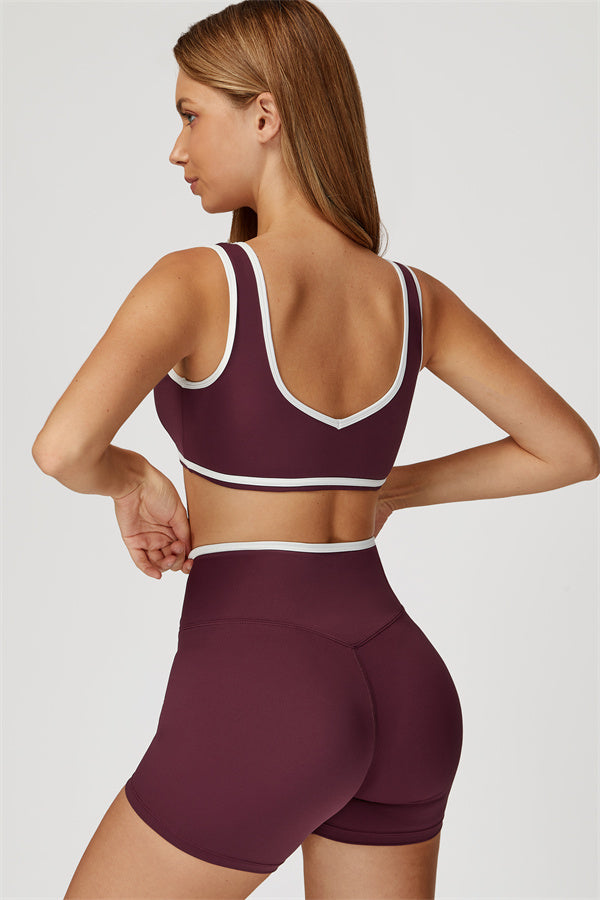 The Stamina Sports Bra Shorts 2-Piece Set