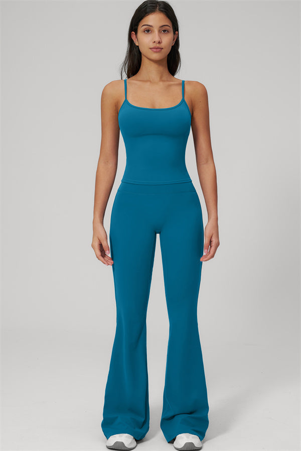 The Rapture Tank Top Flared Leggings 2-Piece Set