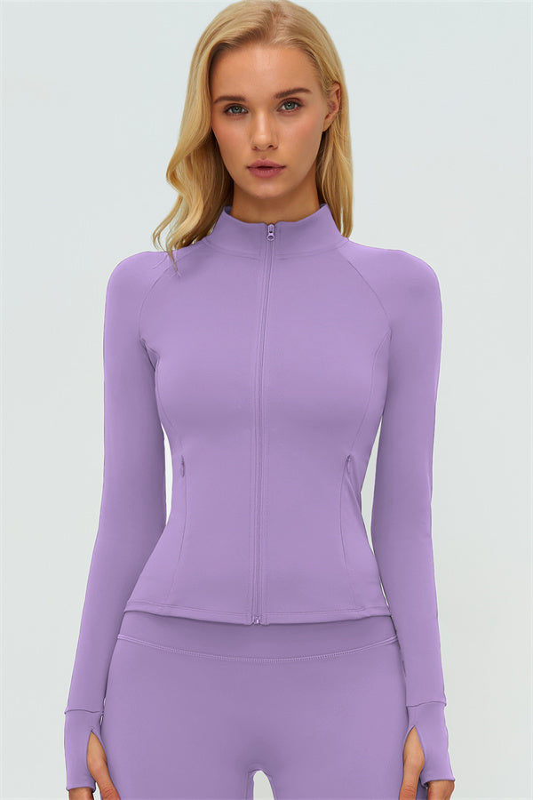 The Radiance Pure Zip Jacket