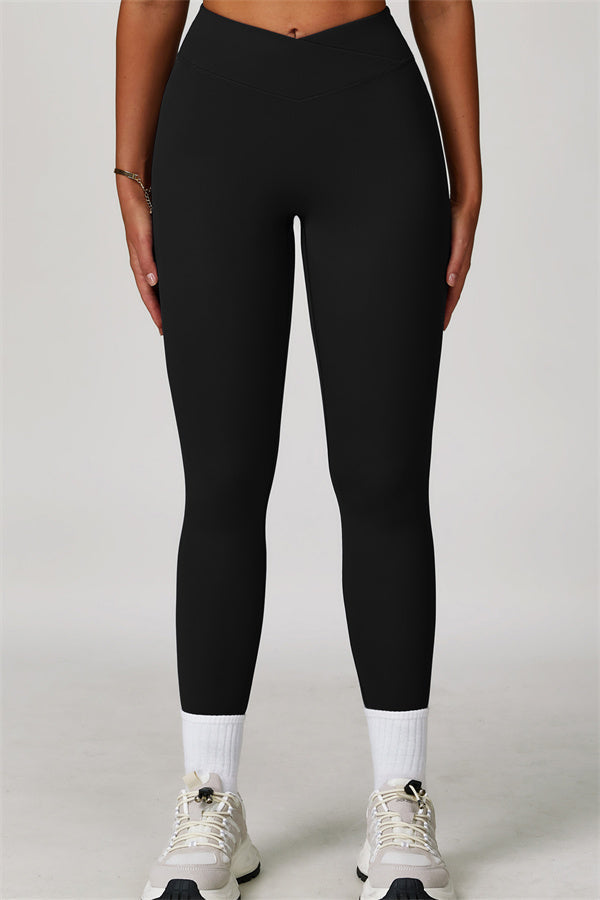 The Lavish Cut-out Crop Top Leggings 2-Piece Set