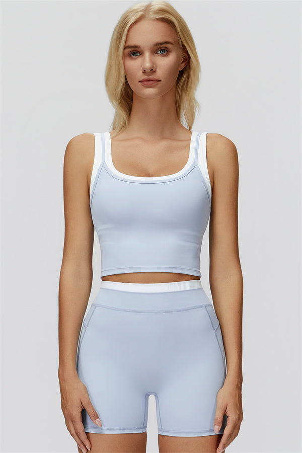 The Canyon Crop Tank Shorts 2-Piece Set