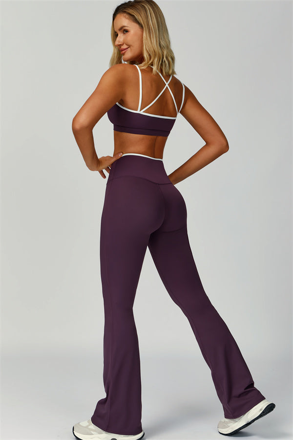 The Quest Sports Bra Flared Leggings 2-Piece Set