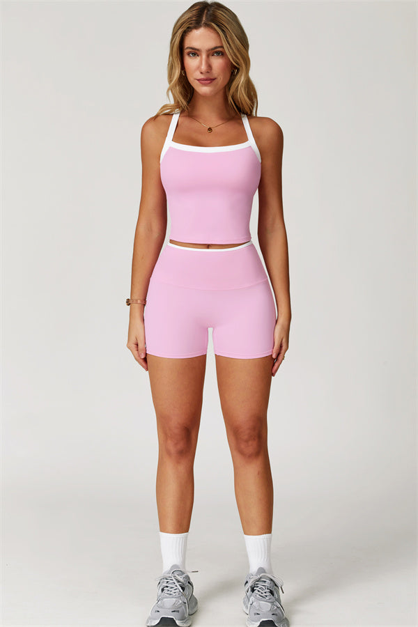 The Quest Cross Back Crop Top