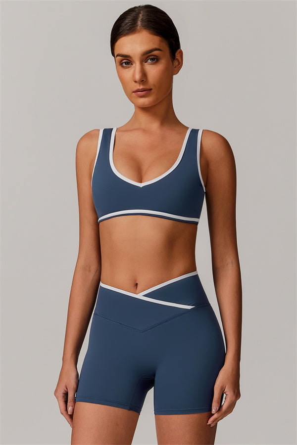 The Stamina Sports Bra Shorts 2-Piece Set