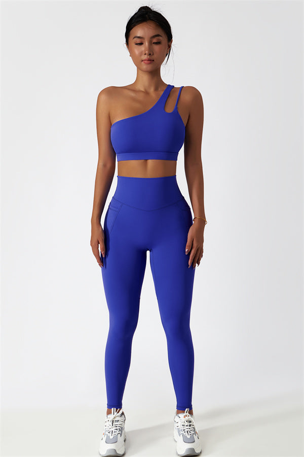 The Blissful Rose Sports Bra Leggings 2-Piece Set