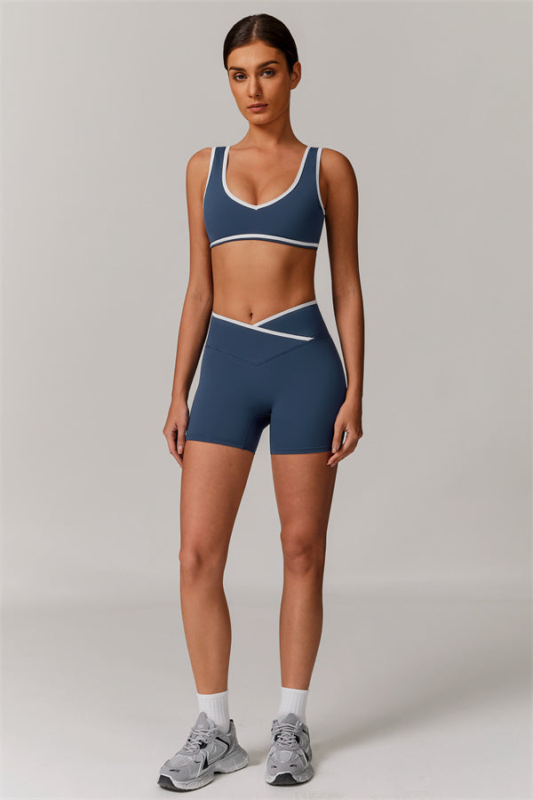 The Stamina Sports Bra Shorts 2-Piece Set