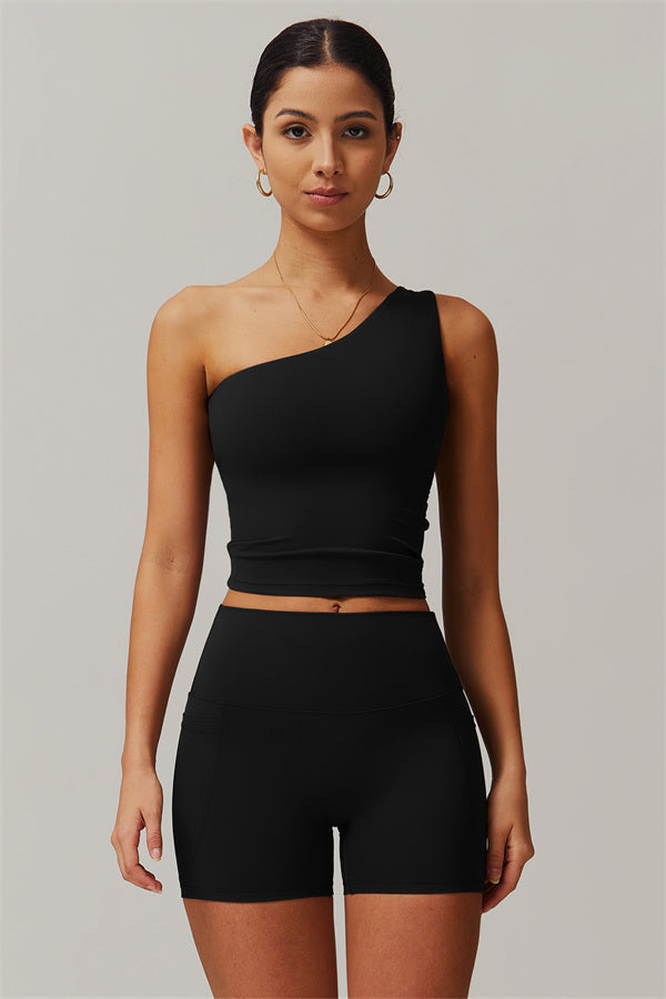 The Blissful Crop Top Shorts 2-Piece Set