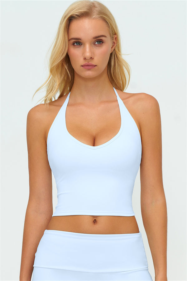 The Twirl Halter Tank Top