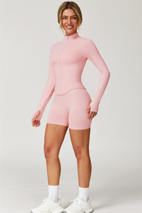 The Delight Jacket Shorts 2-Piece Set