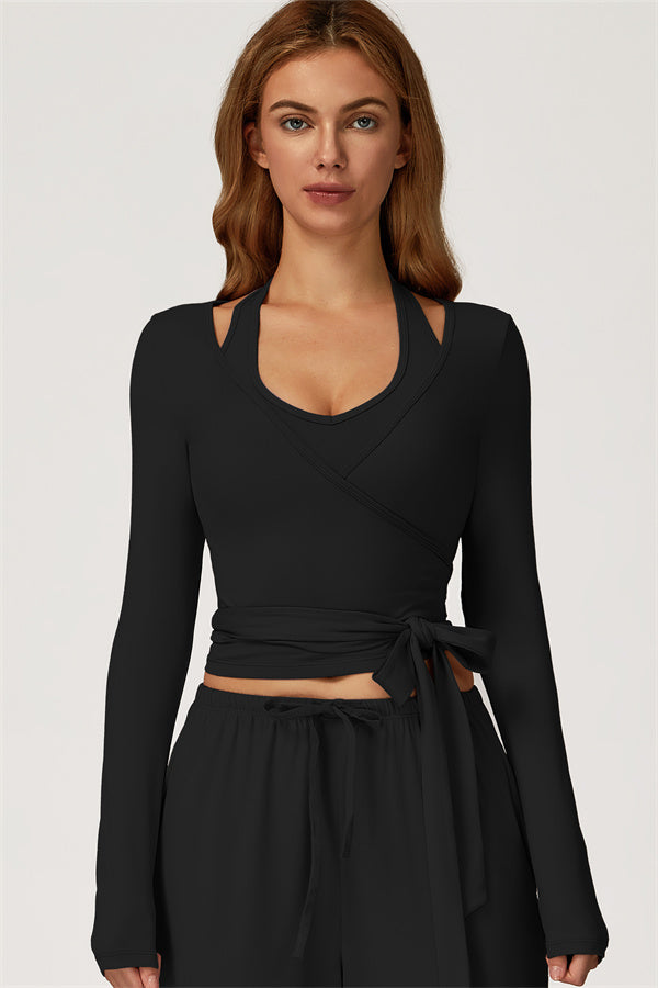 The Sprint Long Sleeve Crop Top