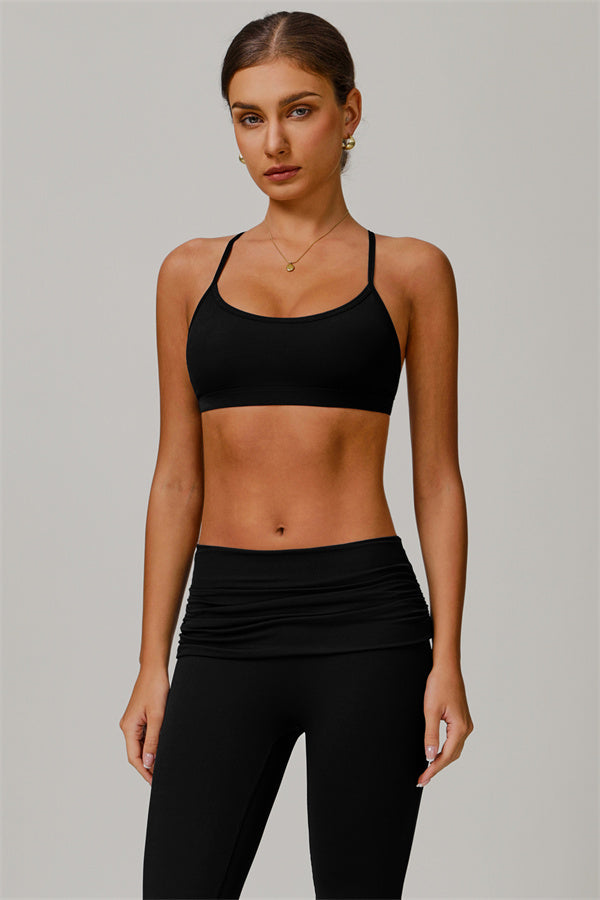 The Juno Star Sports Bra Flared Leggings 2-Piece Set