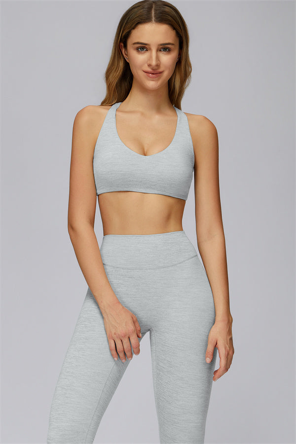 The Radiance Racerback Sports Bra Leggings 2-Piece Set