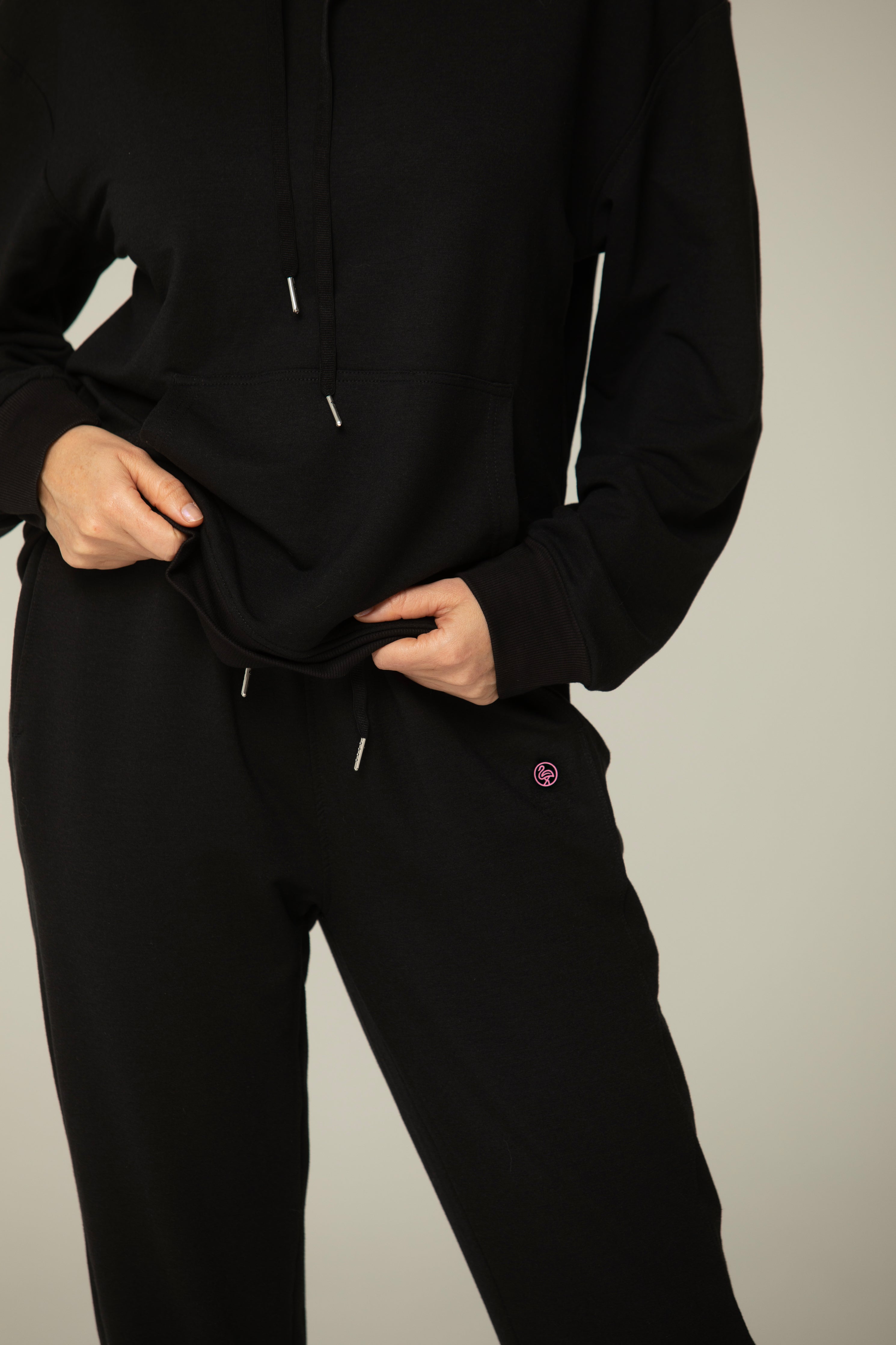 Luna Relaxed Fit Hoodie for Women – Soft Cotton Blend Athleisure Sweatshirt with Kangaroo Pocket