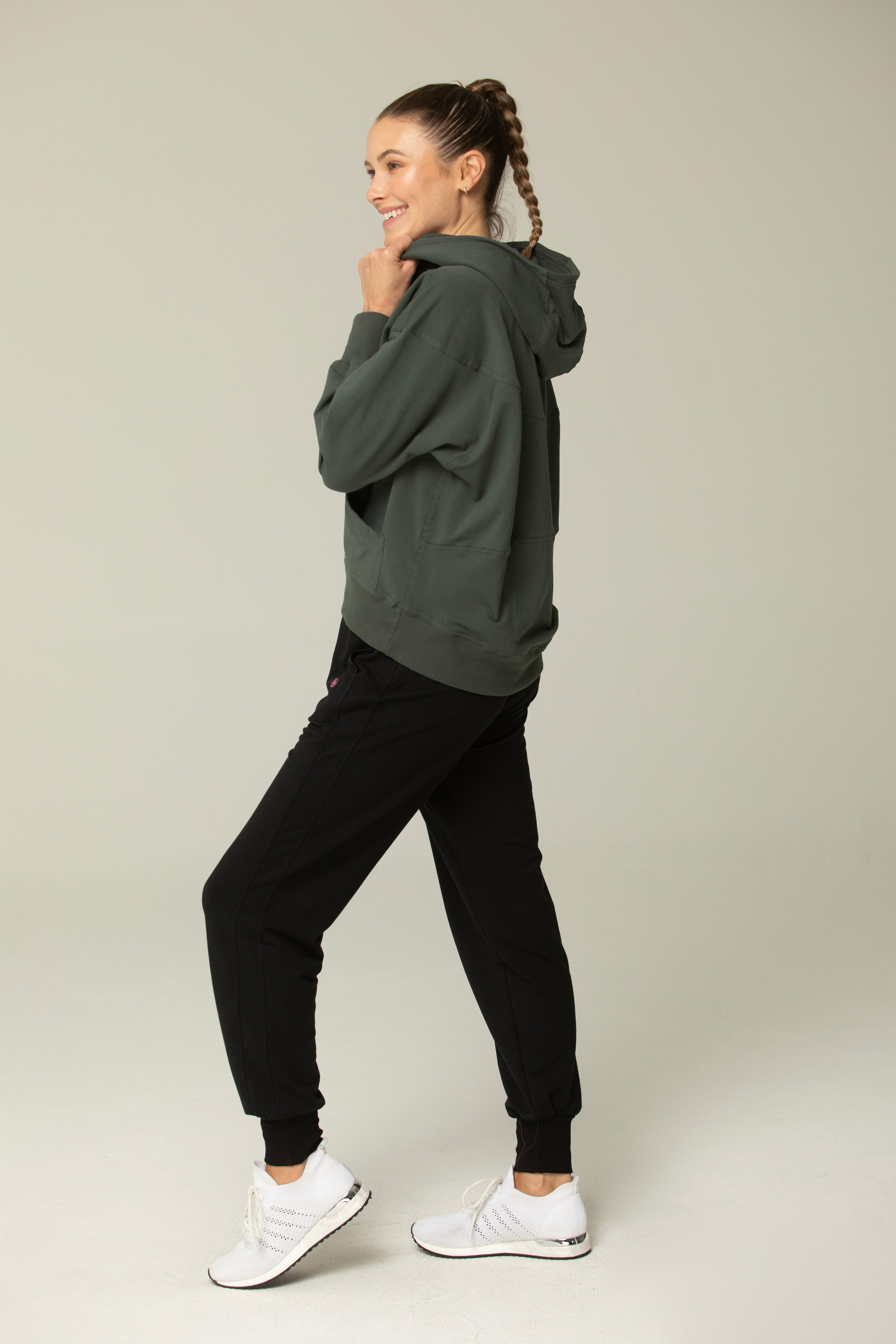 Chill Mode Oversized Sweatshirt with Hood