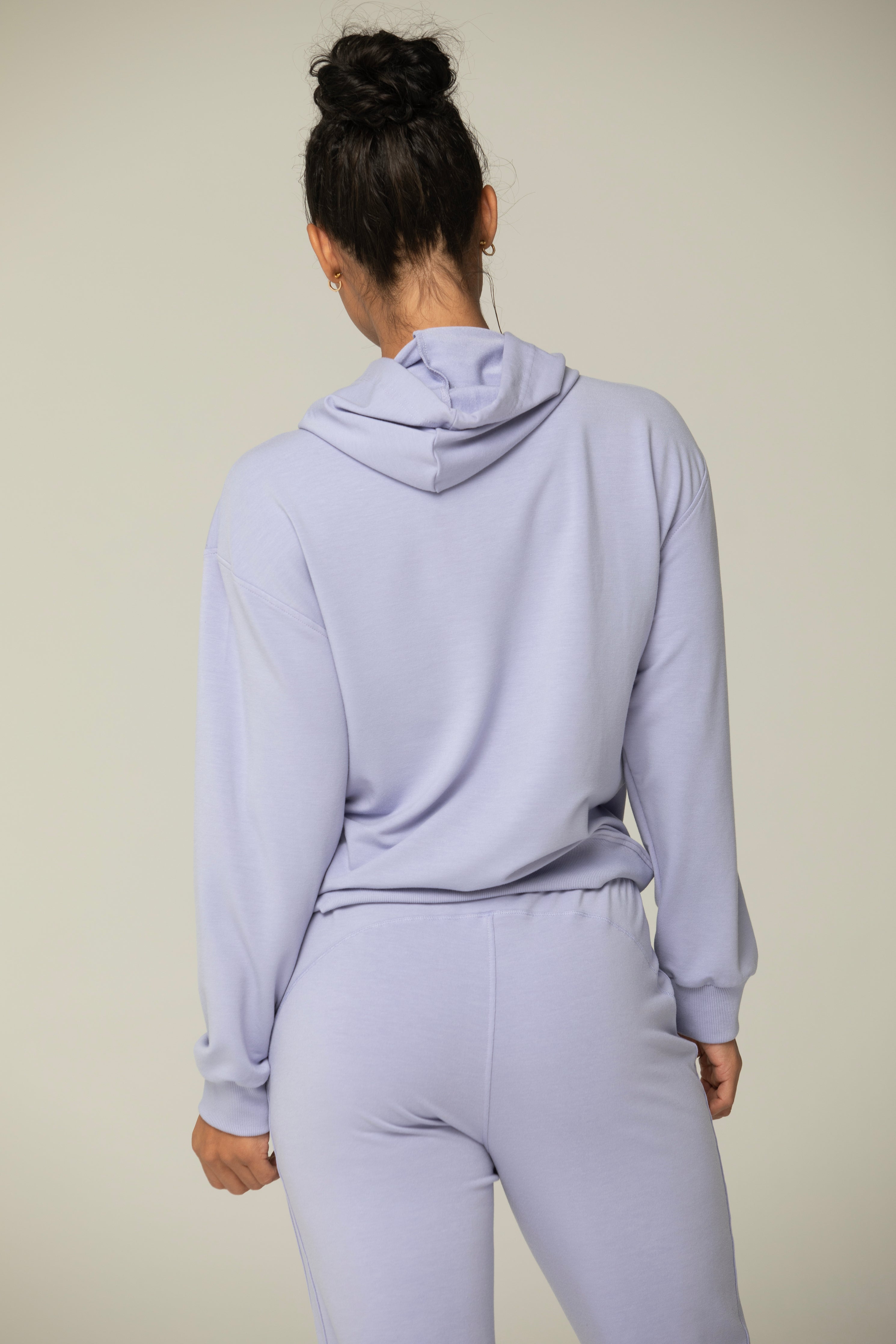 Luna Relaxed Fit Hoodie for Women – Soft Cotton Blend Athleisure Sweatshirt with Kangaroo Pocket