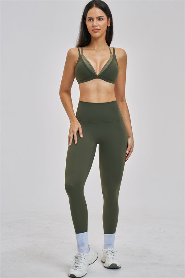 The Seraphine Layered V Sports Bra