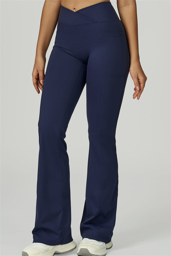 The Flourish Crop Tank Flared Leggings 2-Piece Set