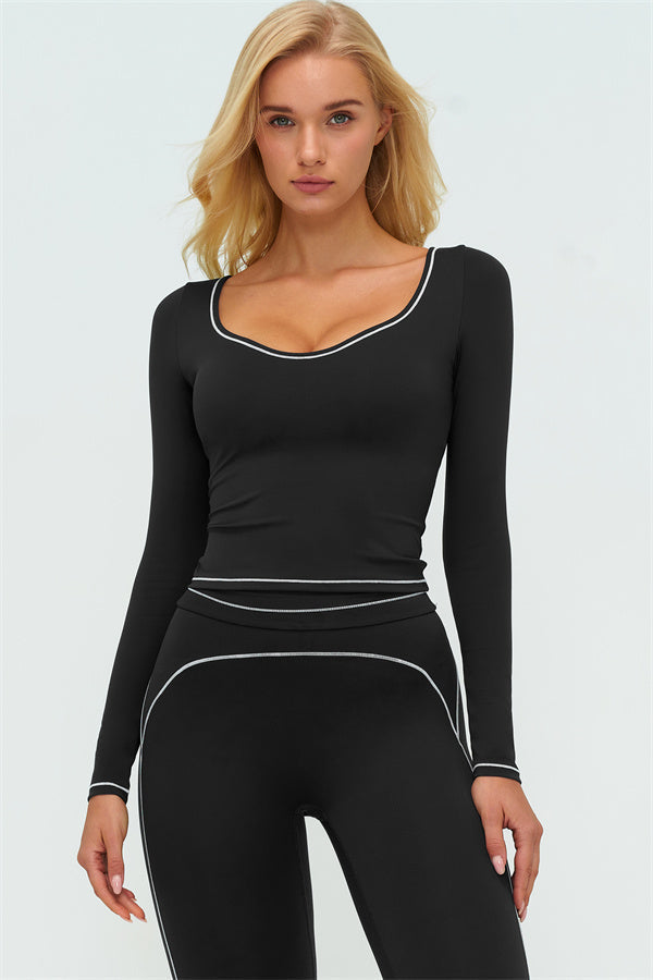 The Amara Long Sleeve T-shirt Leggings 2-Piece Set
