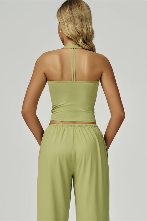 The Sprint Halter Tank Top