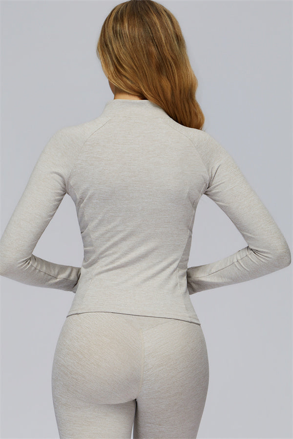 The Radiance Jacket Sports Bra Leggings 3-Piece Set