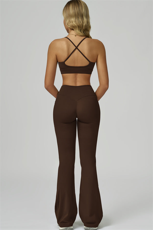 The Flourish Flared Leggings