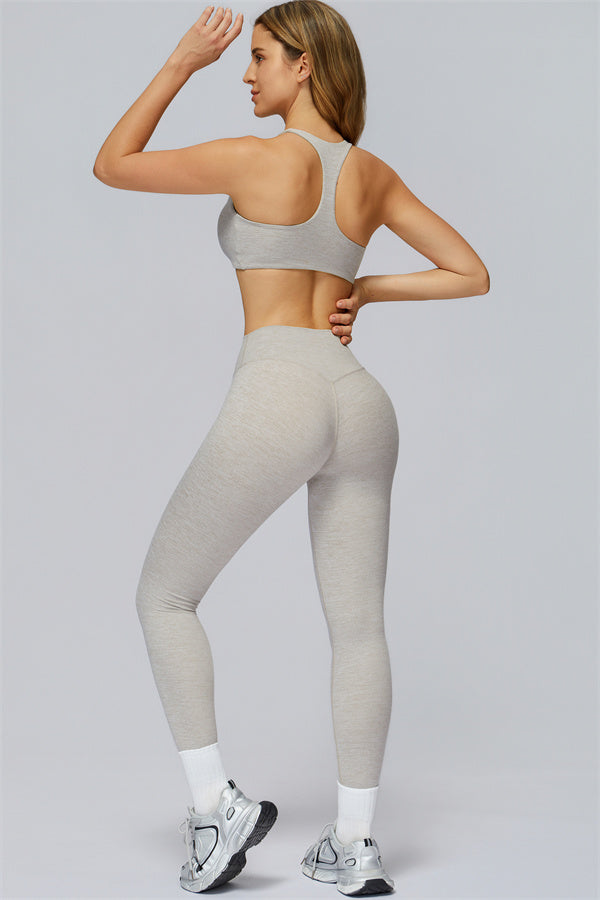 The Radiance Racerback Sports Bra Leggings 2-Piece Set
