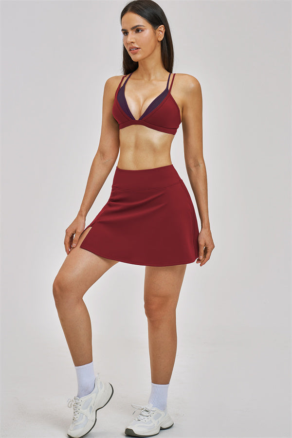 The Seraphine Layered V Sports Bra