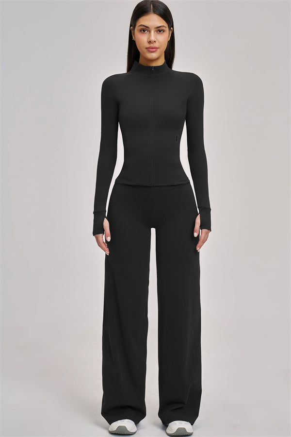 The Swoon Jacket Flared Leggings 2-Piece Set