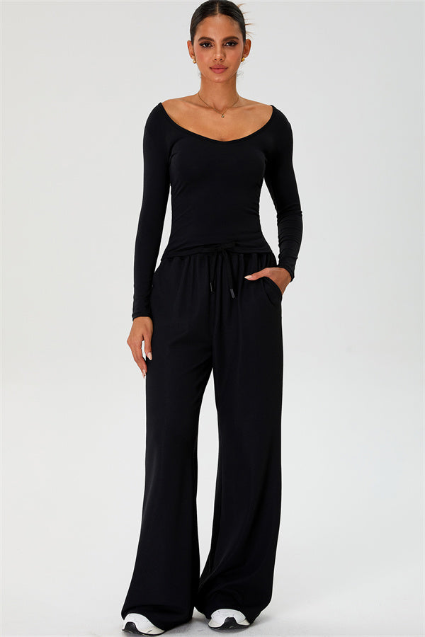 The Rush Long Sleeve T-shirt Sweatpants 2-Piece Set
