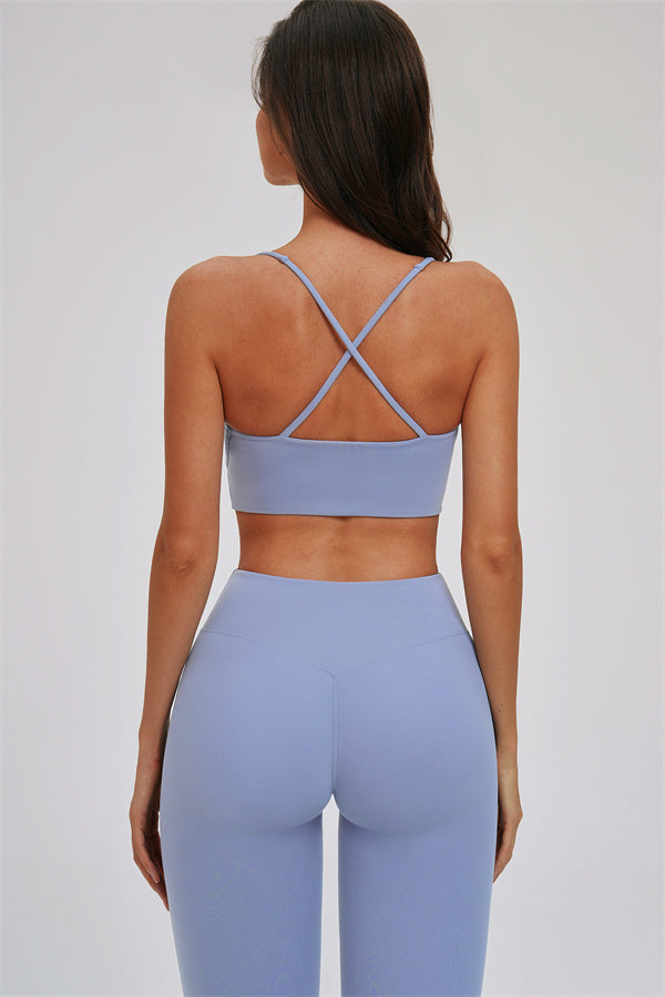 The Kinetic Cross Back Sports Bra Leggings 2-Piece Set